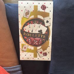 Casino Themed Bags With Stickers