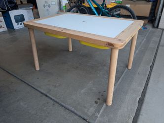 Ikea FLISAT - children's sensory table (with Cubbies)