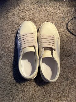 Rick Owen vans cream