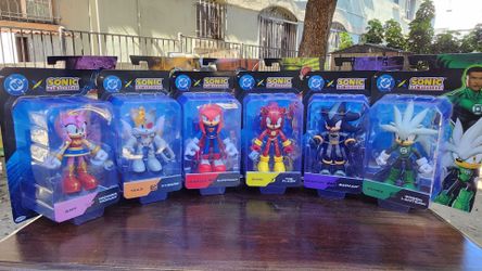 Jakks Pacific Sonic x DC crossover action figure line.