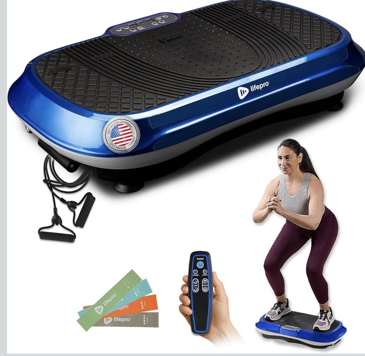 Lifepro Waver Vibration Plate Exercise Machine for Lymphatic Drainage