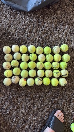 Dog toys/ old tennis balls