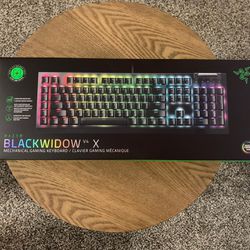 Razer Blackwidow v4 X mechanical gaming Keyboard