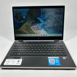 Broken HP Pavilion x360 14" i3-8250U 2.2GHz 8GB RAM 256GB HDD Bad Keys