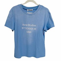 Acne Studios Blue Etza 1996 Faded T-Shirt