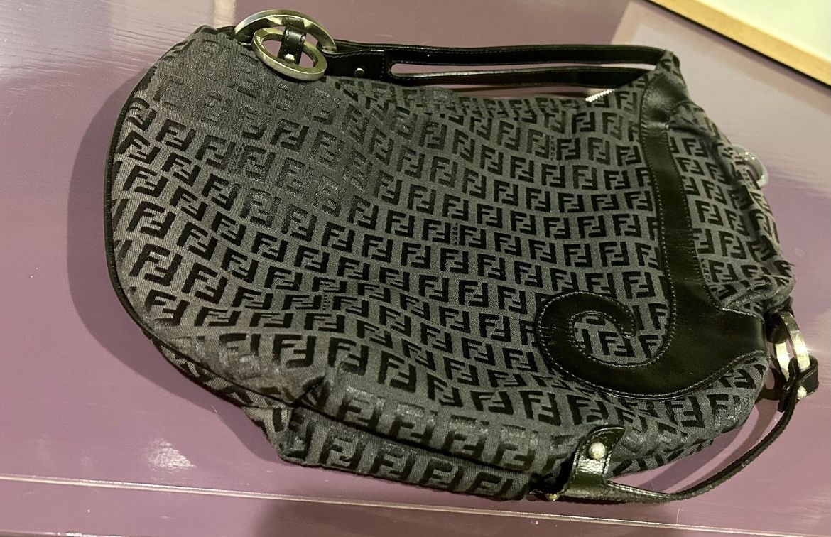 Fendi Zucca Vintage Shoulder Bag