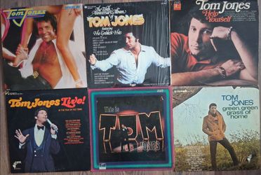 "Tom Jones" lot of 6 Vinyl LPs 1(contact info removed)~All 1st Pressing  VG+ - EX