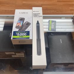 Insta360 X3 With Extended Selfie Stick 