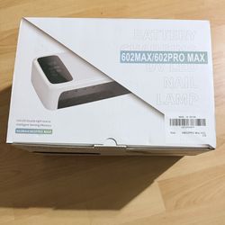 602 Pro Max Rechargeable UV/LED Nail Lamp