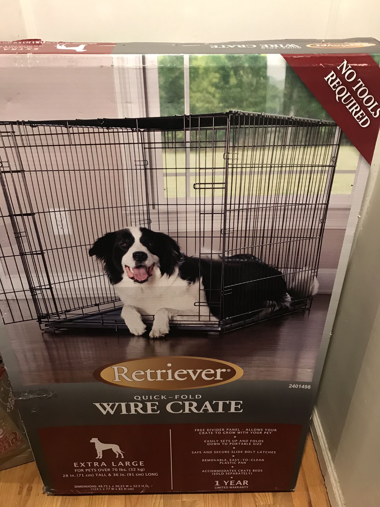 Extra large dog cage