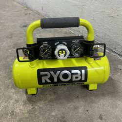 Ryobi 18v 1Gal Compressor (tool Only) 
