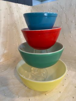 Pyrex original colors