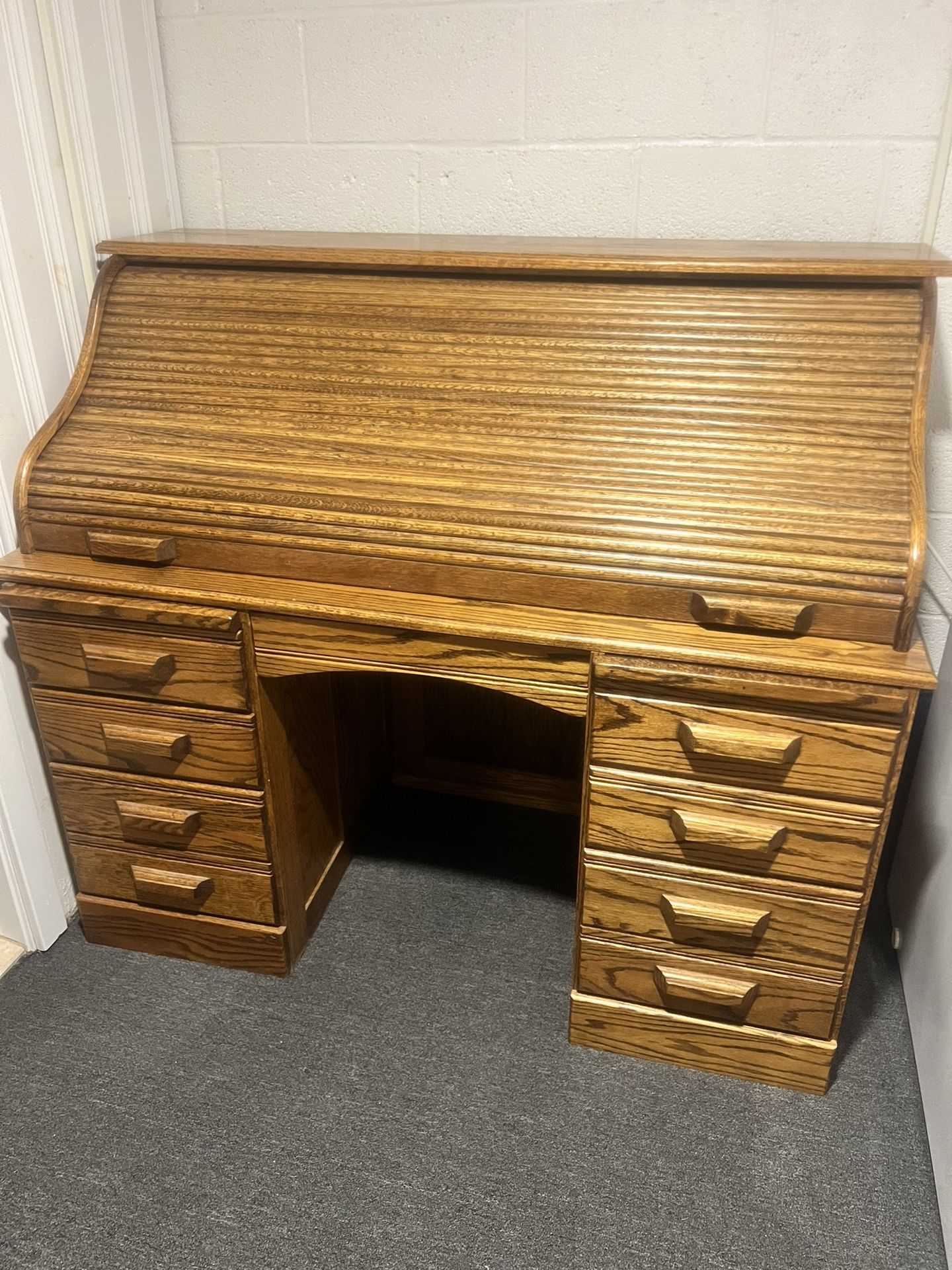 Antique roll up Desk