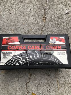 Cobra snow chains