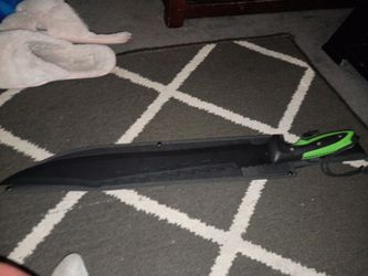 Biohazard zombie machete