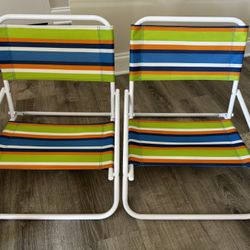 2 Beach Chairs - Like New