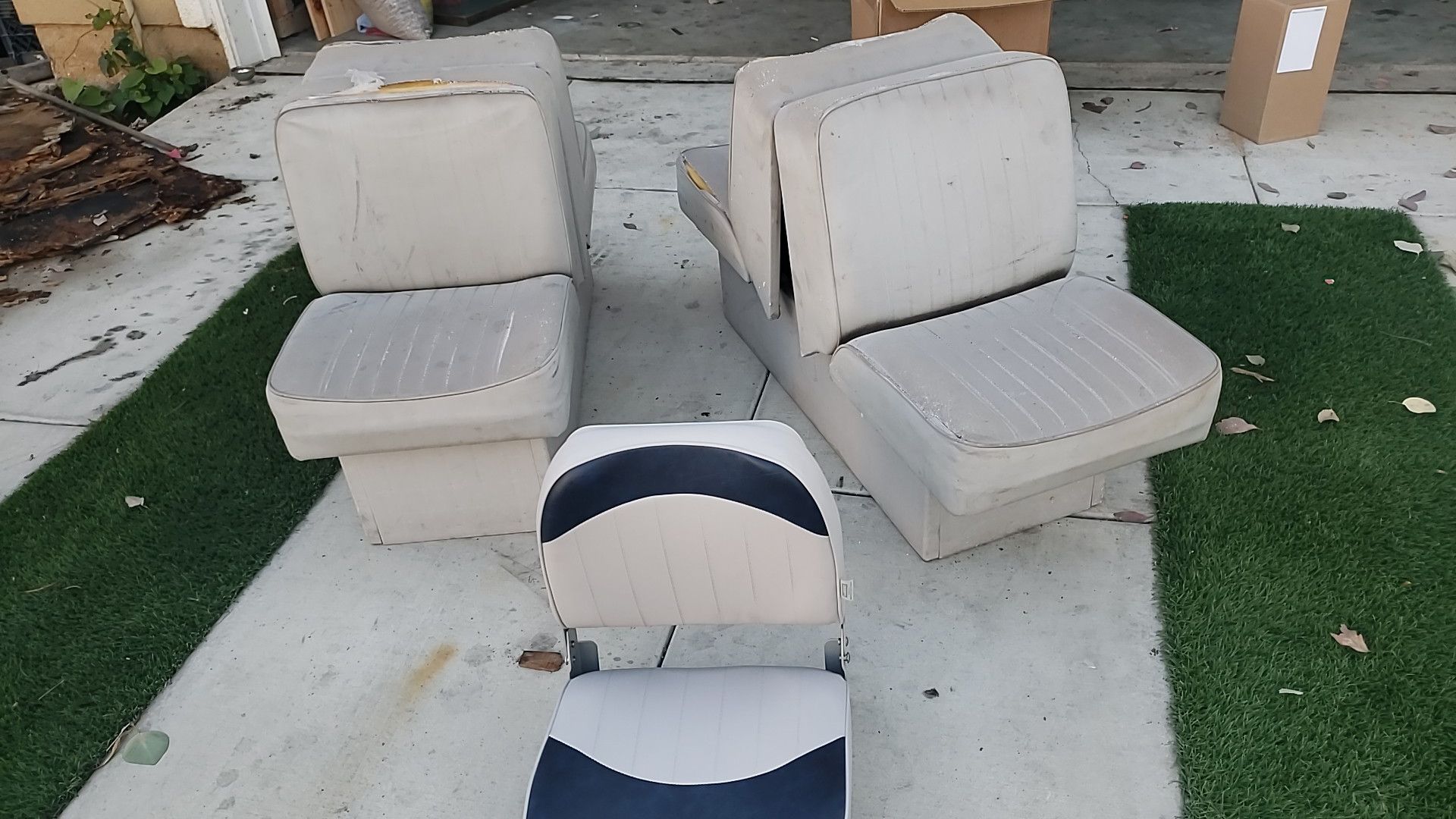 New and used boat seats