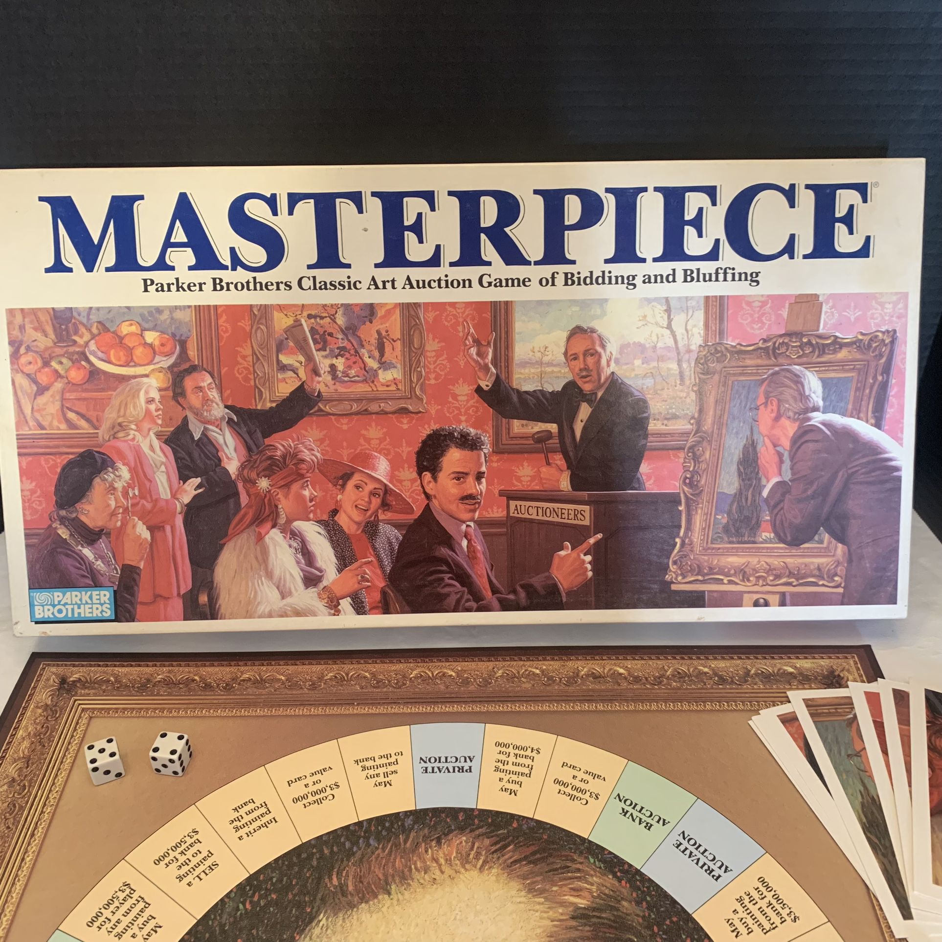 Rare Edition Masterpiece Board Game 1987 COMPLETE