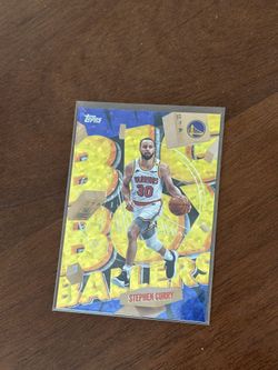 Stephan Curry Big Box Ballers Card  