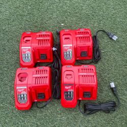 Milwaukee Rapid Charger $60 Each Cada Uno