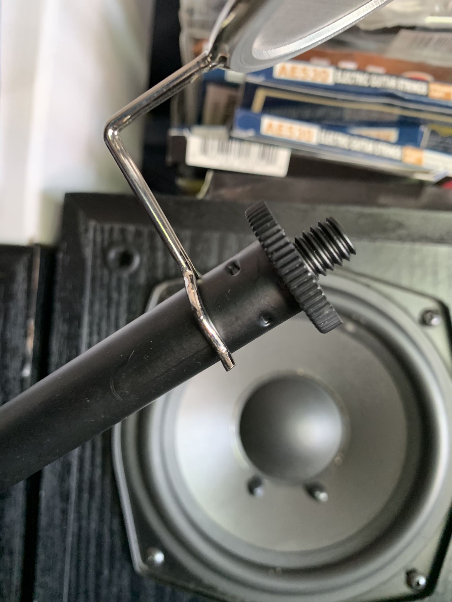 Mini pop filter for stand