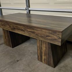 Brand new 47" farmhouse coffee table