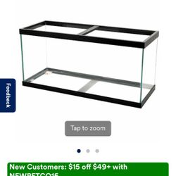 100 Gallon Fish Tank With Tops To It 