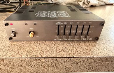 Vintage EQ Old school Graphic Equalizer ALPINE 5 Band 20x20w Made in Japan