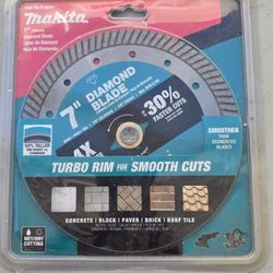 Makita 7" Diamond Blade 
