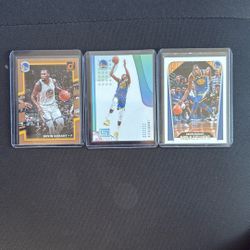Panini Kevin Durant Warriors Lot Of 3 