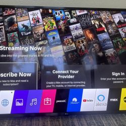 LG Smart tv 55” 