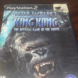 King Kong PS2 With Memory Card