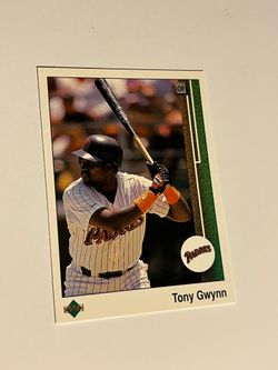 Tony Gwynn 1989 upper Deck card #384