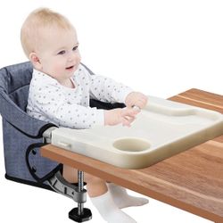 Hook On High Chair with Removable Dining Tray