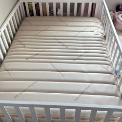 Full Size floor bed and mattress