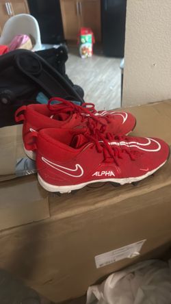 Nike Alpha Football Cleats Red