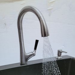 Kohler Faucet With Hand Soap Dispenser