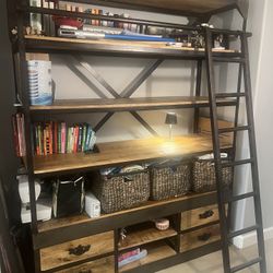 Industrial Bookshelf 