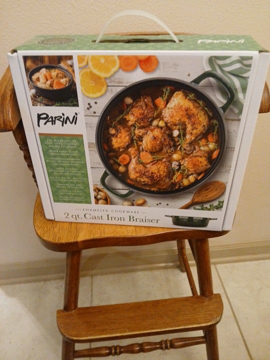2qt Parina  Iron Braiser