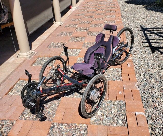 ICE Sprint X Tour Recumbent Trikeq