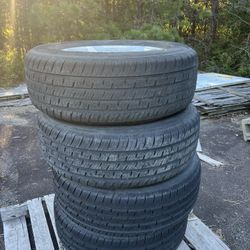 4 Tires  Size 255/65R18 SUV