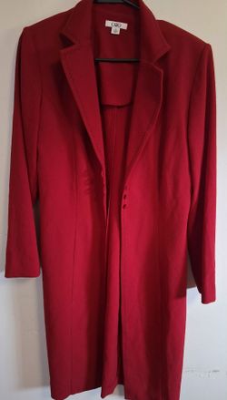Cato Red Dress and Jacket Set size 10