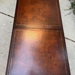 Baker Furniture Executive Leather Top Desk – Mahogany – Regency Style 