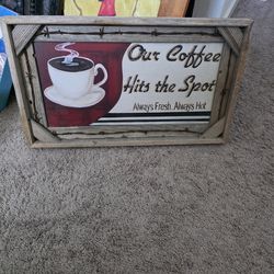 BN coffee bar framed photo