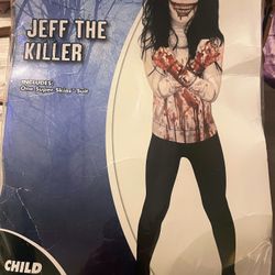 Kids "Jeff the Killer" Costume
