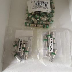 RG 6 F Connectors (compression)