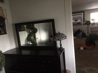 Cherry wood dresser