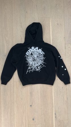 Sp5der Black og Web Hoodie