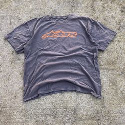 size XL alpine stars tee with chest hit