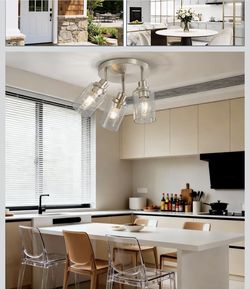 3 Light Contemporary Track Lighting Kit